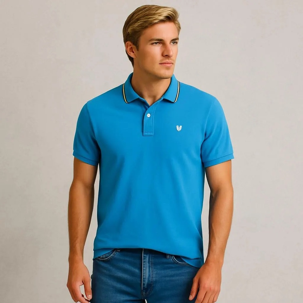 Prince & Fox Blue Polo Shirt
